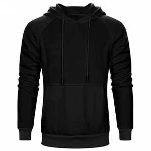 Vente en gros Sweats à capuche légers pour hommes Pull couleur personnalisée pour hommes Séchage rapide Respirant Basics Coton mélangé Vente à chaud Sweats à capuche pour hommes - Product Image 3