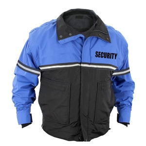 Chaqueta de vuelo de seguridad impermeable para hombre cortavientos de seguridad de alta visibilidad con múltiples bolsillos con impresión de logotipo personalizado - Product Image 5