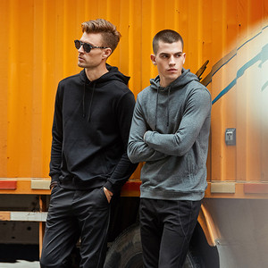 Sweat à capuche en polaire brodé pour homme, best-seller, tissu personnalisé de haute qualité, 100 % nouveau design, logo personnalisé, étiquette couleur pour l'hiver - Product Image 6