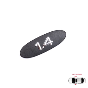 BSP574 Black 1.4 Logo Badge Monogram Emblem for Clio MK2 II BB CB Kangoo MK1 FC KC 7700422223 - Product Image 1