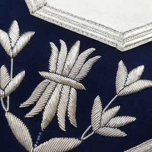 Nouvel arrivage de tablier maçonnique standard Grand Lodge Craft meilleure broderie à la main tablier de robe complète Grand Lodge entretenu par les OEM - Product Image 2