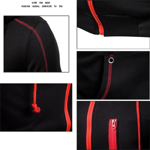 Sudadera con Capucha de Punto Sólido de Alta Calidad para Hombre, Personaliza con Tu Logotipo, Moda Otoñal, Informal, de Manga Larga - Product Image 5