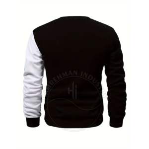 Sudadera de hombre hecha a medida de alta calidad, Polo de lana suave con bolsillo, sudaderas lisas de invierno de Color sólido - Product Image 4