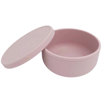 Bol en silicone écologique multifonctionnel Kim Kai Classic avec couvercle, récipient de stockage alimentaire