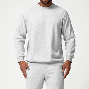 Sweat-shirt à capuche en polaire pour homme, manches longues, couleur unie, polyester/coton, tendance, vente chaude, hiver, personnalisable, décontracté - Product Image 5