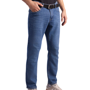 Pantalones Vaqueros Clásicos de Moda Urbana para Hombre, Ropa Masculina, Corte Ajustado y Recto, Tallas Grandes, Pantalones de Mezclilla - Product Image 5