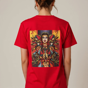 Camisetas de verano con estampado en la espalda para mujer, camisetas ligeras de secado rápido, camisetas personalizadas con estampado en la espalda para mujer - Product Image 4