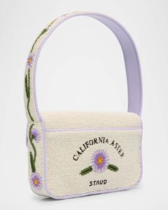 Sac à main carré léger en perles de rocaille brodées à la main, avec couleur et logo personnalisés pour les décorations de cadeaux - Product Image 1