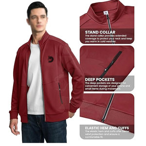 เสื้อแจ็คเก็ตแทร็คคุณภาพเยี่ยม สไตล์ใหม่สุดฮิต  สินค้าแฟชั่น เสื้อแจ็คเก็ตแทร็คสำหรับฤดูหนาว  มีจำหน่ายแล้ว - Product Image 3