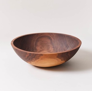 Bol japonais décoratif en bois fait à la main pour la cuisine asiatique - Product Image 4