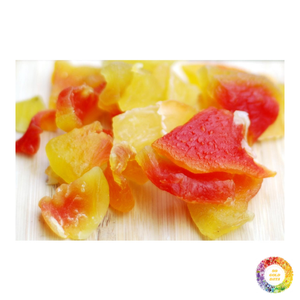 Chips de papaya seca roja Rodajas de fruta de papaya de Vietnam Snack natural para té, batidos, horneado, uso directo Rebanada de fruta tropical a granel - Product Image 2