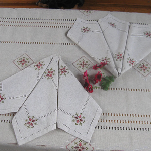 Juego de Mantel para mesa de comedor, mesa a prueba de agua, a prueba de polvo, resistente al suelo, algodón, lino, manteles rectangulares OEM - Product Image 2