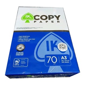 Papel de copia IK Plus A4 para pedidos al por mayor para escuelas de negocios y soluciones de impresión de oficina - Product Image 3