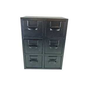 Metal Square Shaped Box Set of 3 Natural Color Large Size Iron Box for <b>Tabletop</b> Handmade Customized - Product Image 5