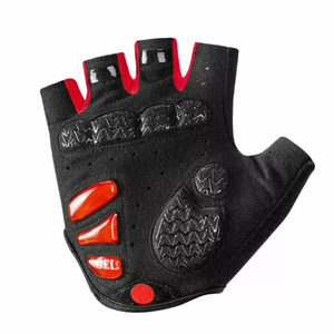 Venta caliente medio dedo Gel acolchado antideslizante ligero absorción de impacto deportes ciclismo guantes DISEÑO DE Color personalizable para - Product Image 2