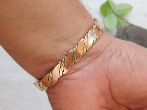 Nueva pulsera de cobre de lujo - Product Image 2