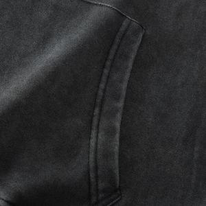 Ensemble sweat à capuche et pantalon de survêtement pour homme, style décontracté, personnalisable, effet délavé à l'acide - Product Image 5