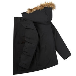 Veste matelassée réversible personnalisée, respirante, à capuche, automne, unisexe, grande taille, streetwear d'extérieur, isolée, 100% coton, écologique - Product Image 5