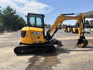 2021 JCB 48Z-1 Mini pelle avec Bosch Rexroth composants de noyau de cylindre hydraulique moteur pompe à moteur boîte de vitesses PLC - Product Image 5