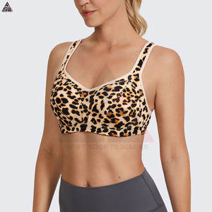 Sujetador Deportivo de Yoga para Mujer, Transpirable, con Logotipo Frontal, Soporte Medio, Secado Rápido, Ligero, Hecho en Fábrica, Precio Razonable - Product Image 4