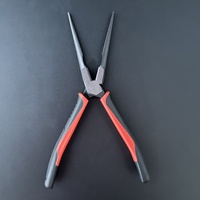 Kit d'outils manuels professionnels pour l'entretien industriel DIY, pince à bec long CR-MO, coupe-câble, pince de serrage 200 mm 3,2 mm