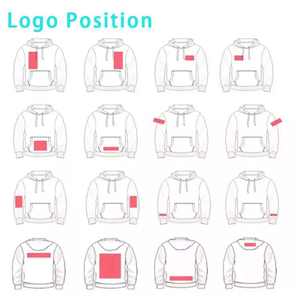 เสื้อฮู้ดสวมหัวสำหรับผู้ชายผ้าคอตตอนเนื้อหนาทรงปกติทรงหลวมมีฮู้ดพิมพ์ลายสำหรับฤดูใบไม้ผลิแบบกำหนดเอง100% - Product Image 4