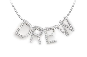 Cadena de cuerda de Hip Hop chapada en oro amarillo de 14K, colgante personalizado de alta calidad con nombre de letra inicial de moissanita al por mayor - Product Image 6