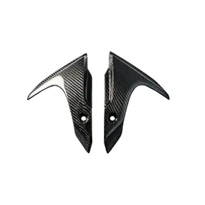 MOS Carbon Fiber Front Fender Side Trims für Yamaha Motorcycle MT-07 / FZ-07 (2013-2017)