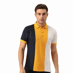เสื้อโปโลแขนสั้นผ้าคอตตอนแห้งเร็วสำหรับออกกำลังกายเล่นยิมฟิตเนสสำหรับ2024ออกแบบตราสินค้าโลโก้ได้ตามต้องการ - Product Image 1