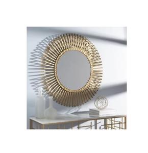 Miroirs muraux décoratifs de salon de mariage en or de grande taille, prix d'usine, modernes, durables, en laiton, couleur personnalisée, artisanat céleste, export - Product Image 4