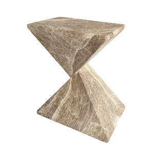 Table basse ronde en béton de taille différente personnalisée par l'usine Fournisseur du Vietnam Meuble léger en béton avec logo personnalisé - Product Image 1