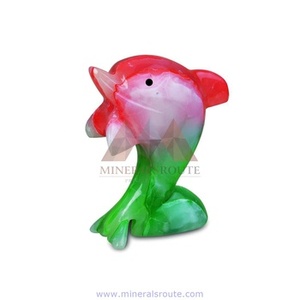 Handmade Natural Onyx <b>Fish</b> Multi-Color Customized Animal Shapes Wholesale Decorative & <b>Gift</b> Product - Product Image 3
