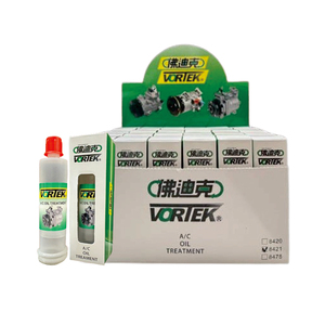 Aceite de refrigeración SUPER TRATAMIENTO del sistema de aire acondicionado de la fábrica de Taiwán para reducir temperatura Automotriz del aire acondicionado - Product Image 1