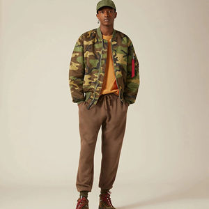 Nueva Chaqueta Bomber de Invierno para Hombre 2026, de Nailon, Impermeable, Cortavientos, con Cuello Alto, Ecológica, Precios Razonables al por Mayor - Product Image 3