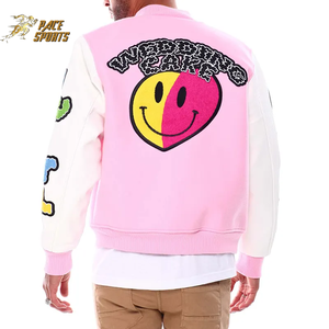 Veste universitaire en laine chenille de qualité supérieure, vente en gros de vestes de baseball personnalisées de haute qualité pour hommes - Product Image 2