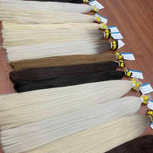 ผมต่อแบบตรงสำหรับต่อผมมนุษย์ผมบลอนด์คนเวียตนามเป็น100% - Product Image 3