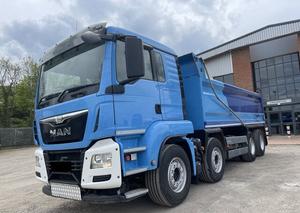 Camion benne MAN TGS RHD 2017 Euro 6 Diesel, poids lourd pour travaux de construction - Product Image 2