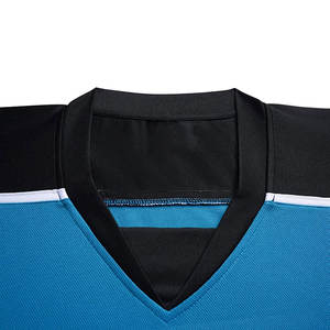 Cantidad a granel Última llegada Jersey de hockey sobre hielo para hombres en Nuevo diseño Impresión por sublimación Camiseta de hockey sobre hielo para hombres Servicio OEM - Product Image 3