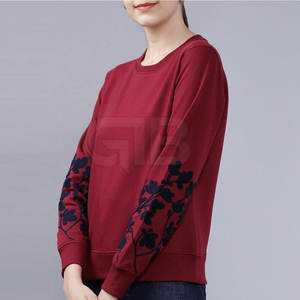 Sweat-shirts décontractés en tricot surdimensionnés pour femmes à manches longues pour l'automne - Product Image 3