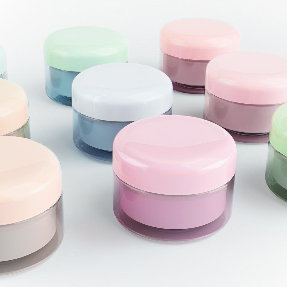 สีชมพูสีเหลืองสีฟ้าที่กำหนดเอง