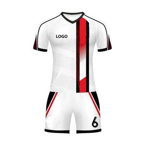 2025 Venta al por mayor de ropa de fútbol personalizada para hombres para niños Kit Jersey Set Uniforme de fútbol Club Uniformes de fútbol 2 piezas Conjunto de jugador de equipo - Product Image 2