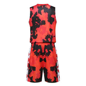 Le maillot et le short de basket-ball authentiques sans manches sur mesure portent des uniformes - Product Image 3