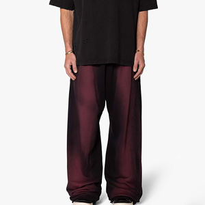 กางเกงวอร์มทรงแบ็กกี้สำหรับผู้ชายกางเกงวอร์มเอวยางยืดสำหรับซักลายปักโลโก้ออกแบบได้ตามต้องการ - Product Image 1