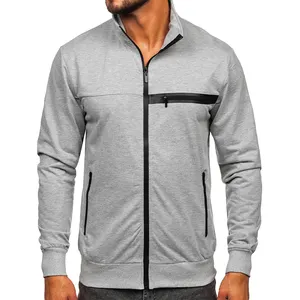 सर्दियों Wholesales कस्टम हूडि फैशन के कपड़े आदमी रिक्त Sweatshirts 1/2 ज़िप कॉलर लंबी आस्तीन पुरुषों की गोल्फ स्वेटर