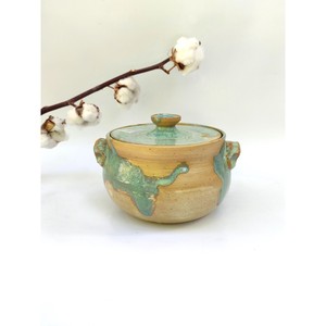 Modern Stoneware Handmade <b>Ceramic</b> <b>Casserole</b> <b>Dish</b> <b>with</b> <b>Lid</b> Eco-Friendly Induction Ready Oven Safe Baking <b>Dish</b> Kitchen Accessory - Product Image 1