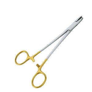 Porte-aiguille Twister en acier inoxydable 18.5 cm Instruments chirurgicaux Matériel médical Fabricant en gros - Product Image 3