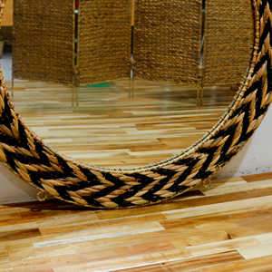 Cesta Multifuncional Ecológica Tejida a Mano Artex Dong Thap de Jacinto de Agua y Cuerda de Pasto Marino para Uso y Decoración del Hogar - Product Image 6