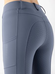 Perfect Equestrian Tights Full <b>Seat</b> Grip Stretchy Fit Custom Clothing Bulk Wholesale Horse Riding Leggings Pants with Pocket - Product Image 5