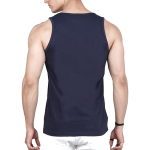 Débardeurs pour hommes au design exclusif, 100 % coton, séchage rapide, respirants, tricotés, écologiques, anti-boulochage, pour le fitness estival – Grande Vente - Product Image 5