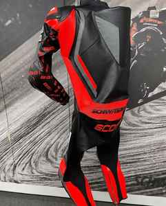 Combinaison de course en cuir pour moto, combinaison de moto en cuir épais, fabriquée au Pakistan, vêtements de moto, combinaison de course, qualité supérieure Kangaroo - Product Image 6